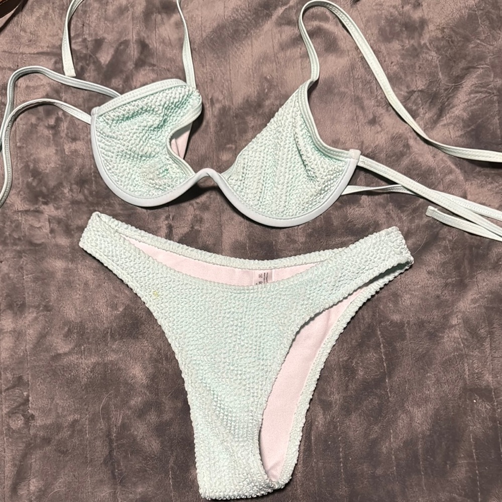 SHEIN Mint Green Bikini Set